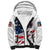 American Flag Skull Sherpa Hoodie - Wonder Print Shop