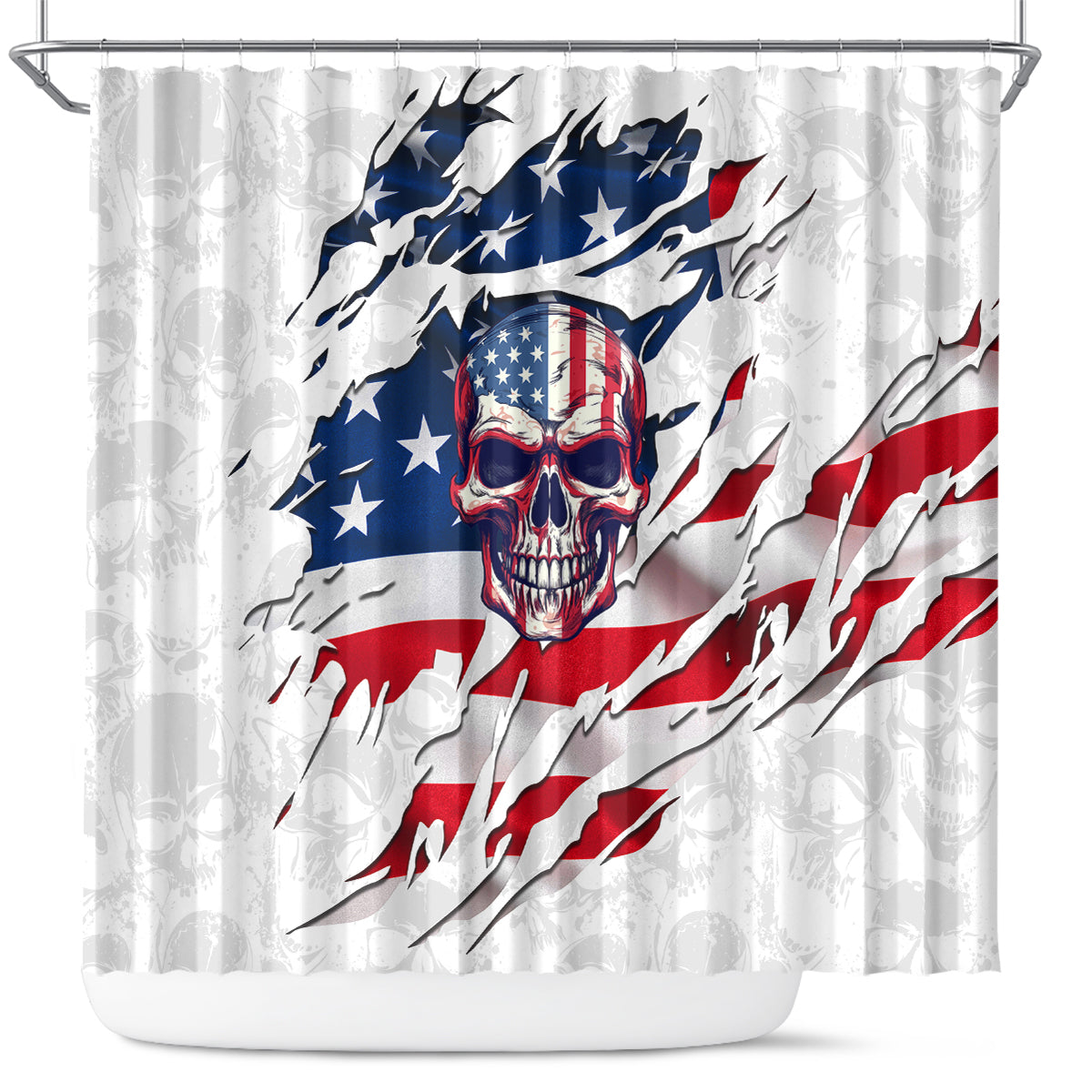american-flag-skull-shower-curtain