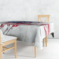 American Flag Skull Tablecloth - Wonder Print Shop