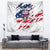American Flag Skull Tapestry - Wonder Print Shop