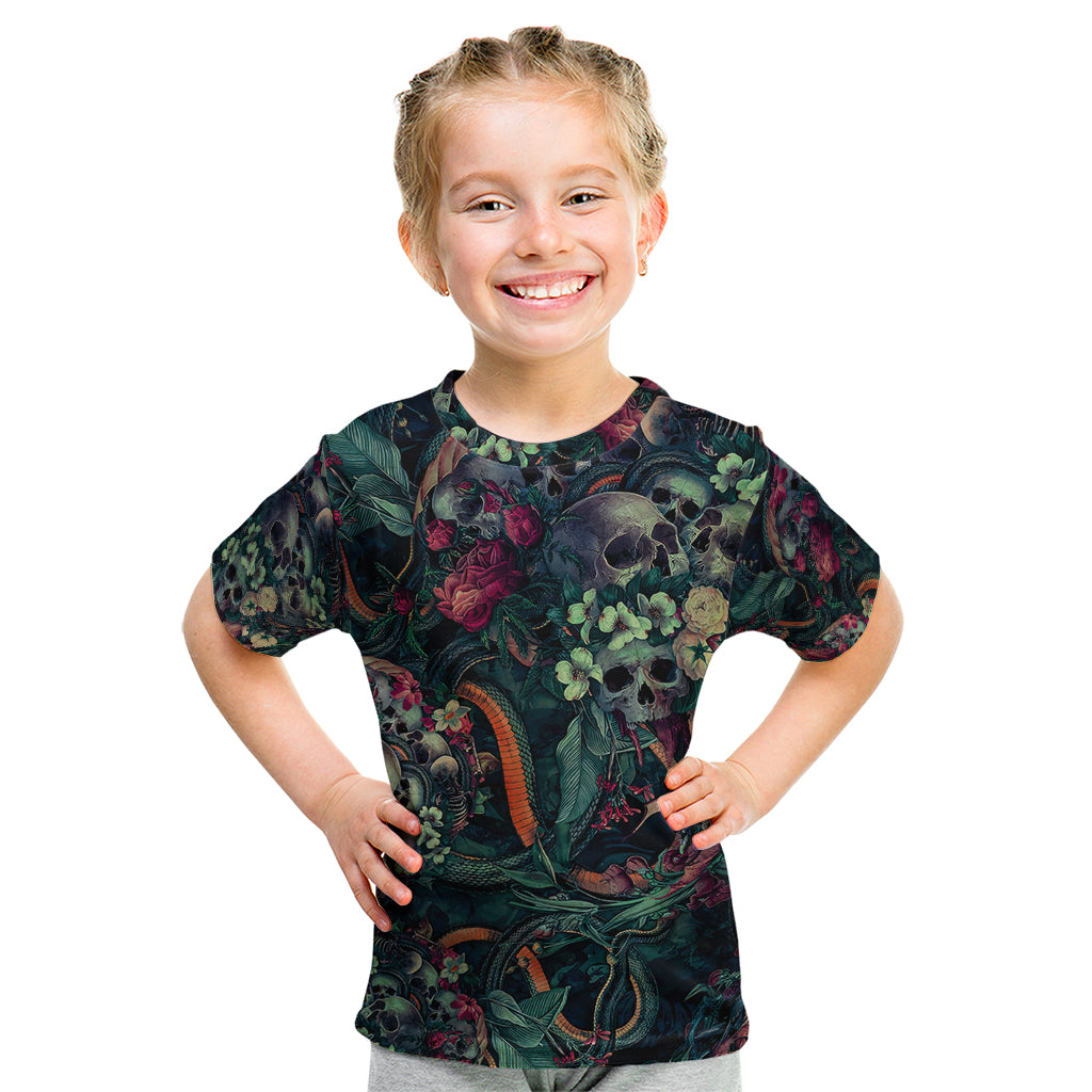Skulls and Snakes Kid T Shirt - Wonder Print Shop