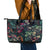 Skulls and Snakes Leather Tote Bag - Wonder Print Shop