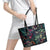 Skulls and Snakes Leather Tote Bag - Wonder Print Shop