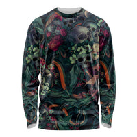Skulls and Snakes Long Sleeve Shirt - Wonder Print Shop