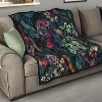 Skulls and Snakes Quilt - Wonder Print Shop
