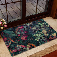 Skulls and Snakes Rubber Doormat - Wonder Print Shop