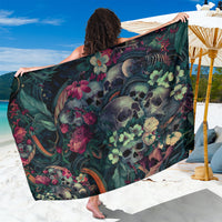 Skulls and Snakes Sarong - Wonder Print Shop