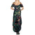 Skulls and Snakes Summer Maxi Dress - Wonder Print Shop