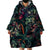 Skulls and Snakes Wearable Blanket Hoodie - Wonder Print Shop
