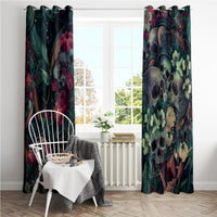Skulls and Snakes Window Curtain - Wonder Print Shop