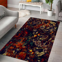Isabell Skull Art Area Rug - Wonder Print Shop