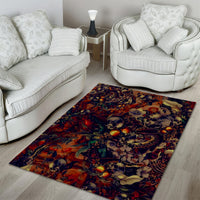 Isabell Skull Art Area Rug - Wonder Print Shop
