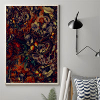 Isabell Skull Art Canvas Wall Art - Wonder Print Shop