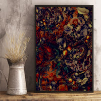 Isabell Skull Art Canvas Wall Art - Wonder Print Shop