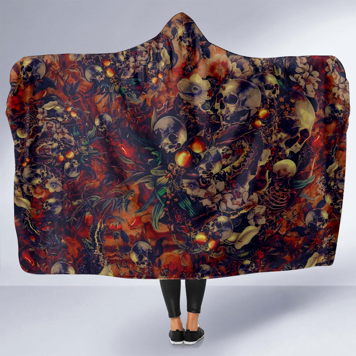 isabell-skull-art-hooded-blanket