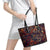 Isabell Skull Art Leather Tote Bag - Wonder Print Shop