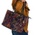 Isabell Skull Art Leather Tote Bag - Wonder Print Shop