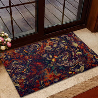 Isabell Skull Art Rubber Doormat - Wonder Print Shop