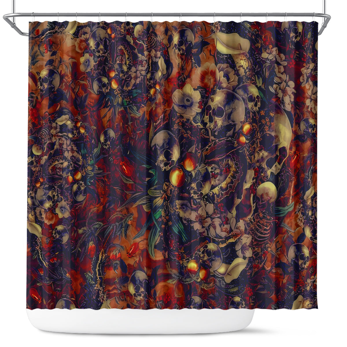 isabell-skull-art-shower-curtain