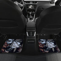 Skulls Roses And White Snakes Car Mats - Wonder Print Shop