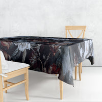 Skulls Roses And White Snakes Tablecloth - Wonder Print Shop