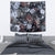 Skulls Roses And White Snakes Tapestry - Wonder Print Shop