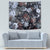 Skulls Roses And White Snakes Tapestry - Wonder Print Shop