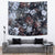 Skulls Roses And White Snakes Tapestry - Wonder Print Shop