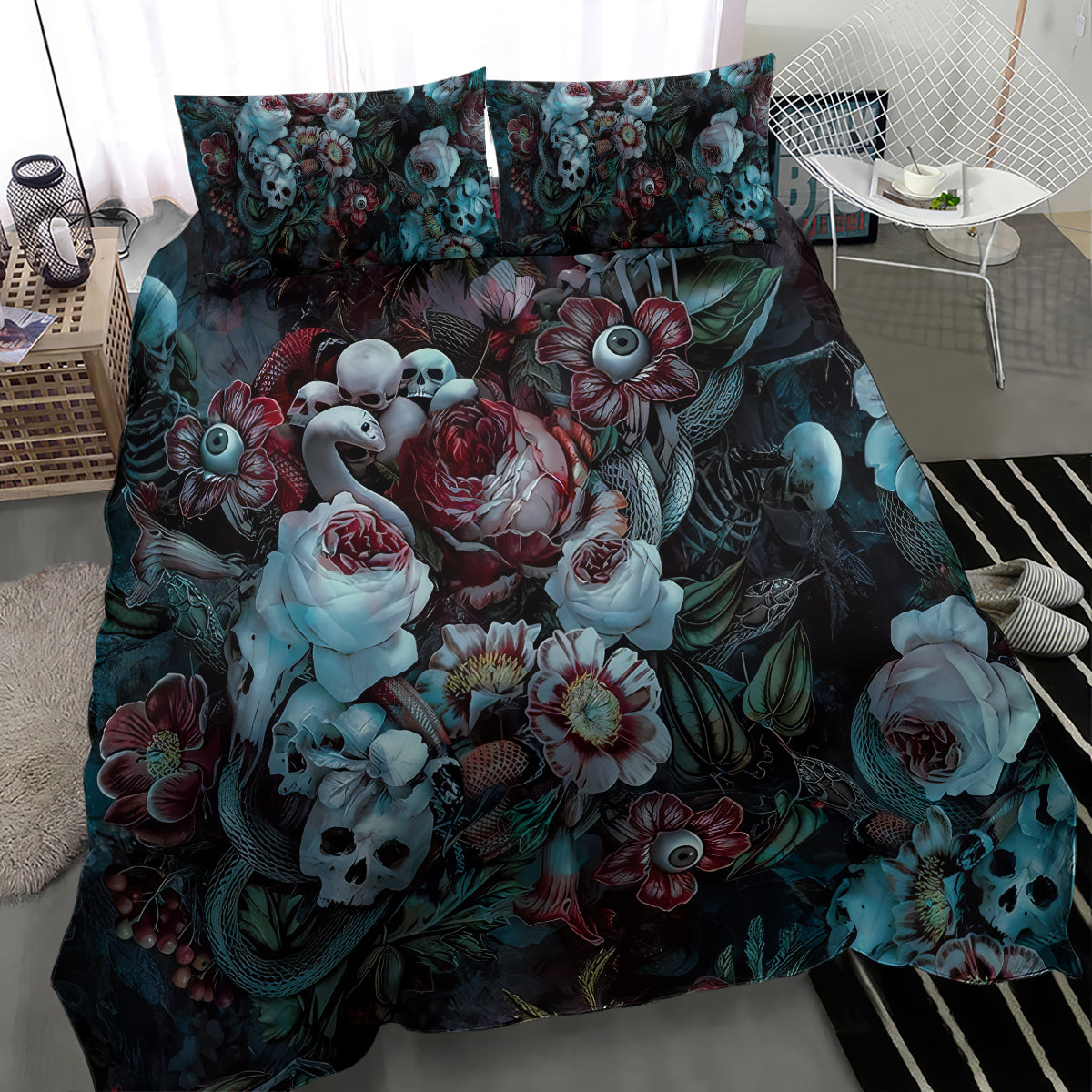 Eyes of Darkness Bedding Set - Wonder Print Shop