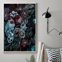 Eyes of Darkness Canvas Wall Art - Wonder Print Shop