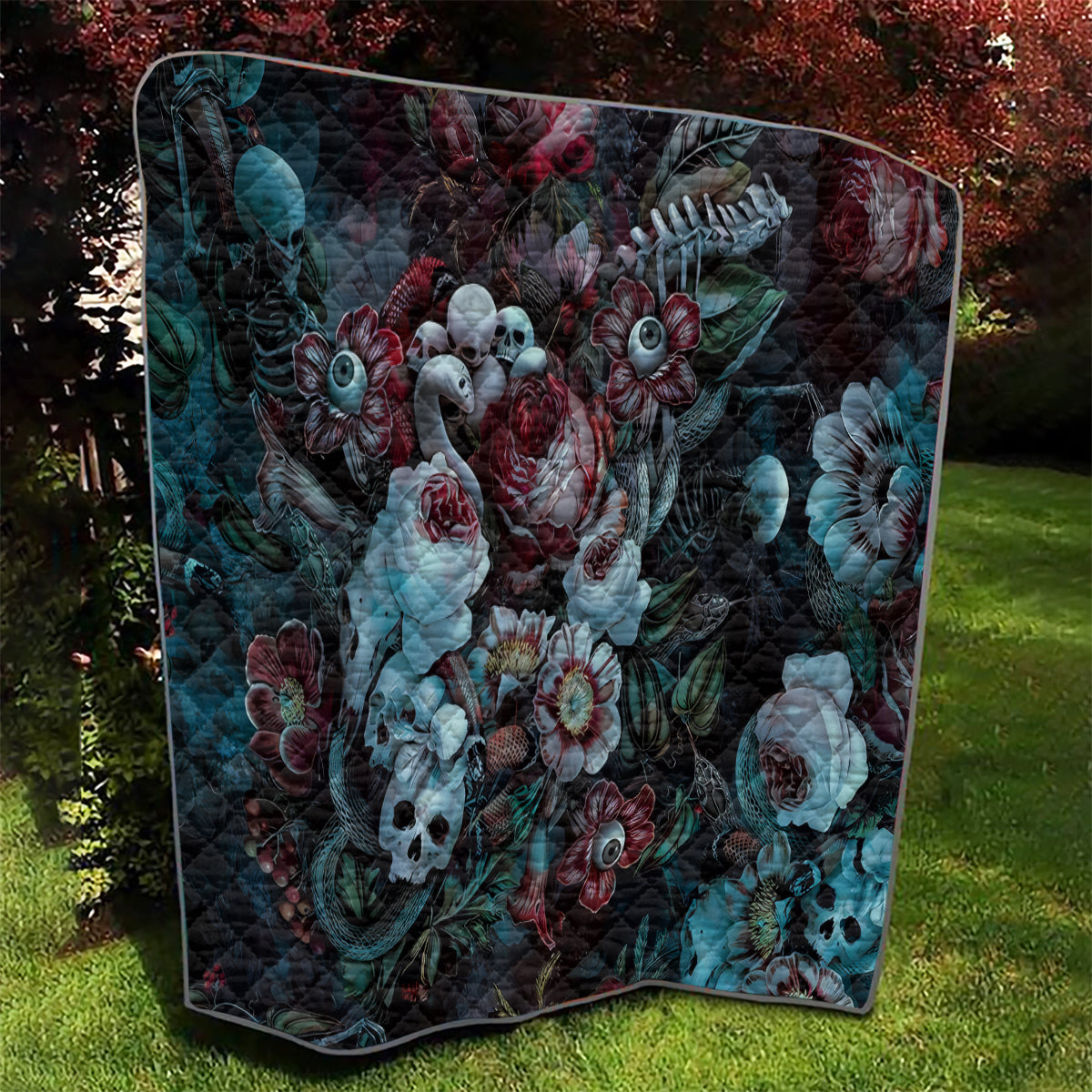Eyes of Darkness Quilt - Wonder Print Shop