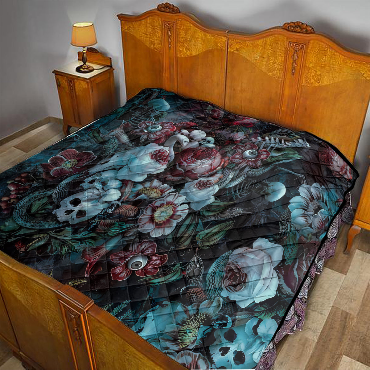 Eyes of Darkness Quilt - Wonder Print Shop