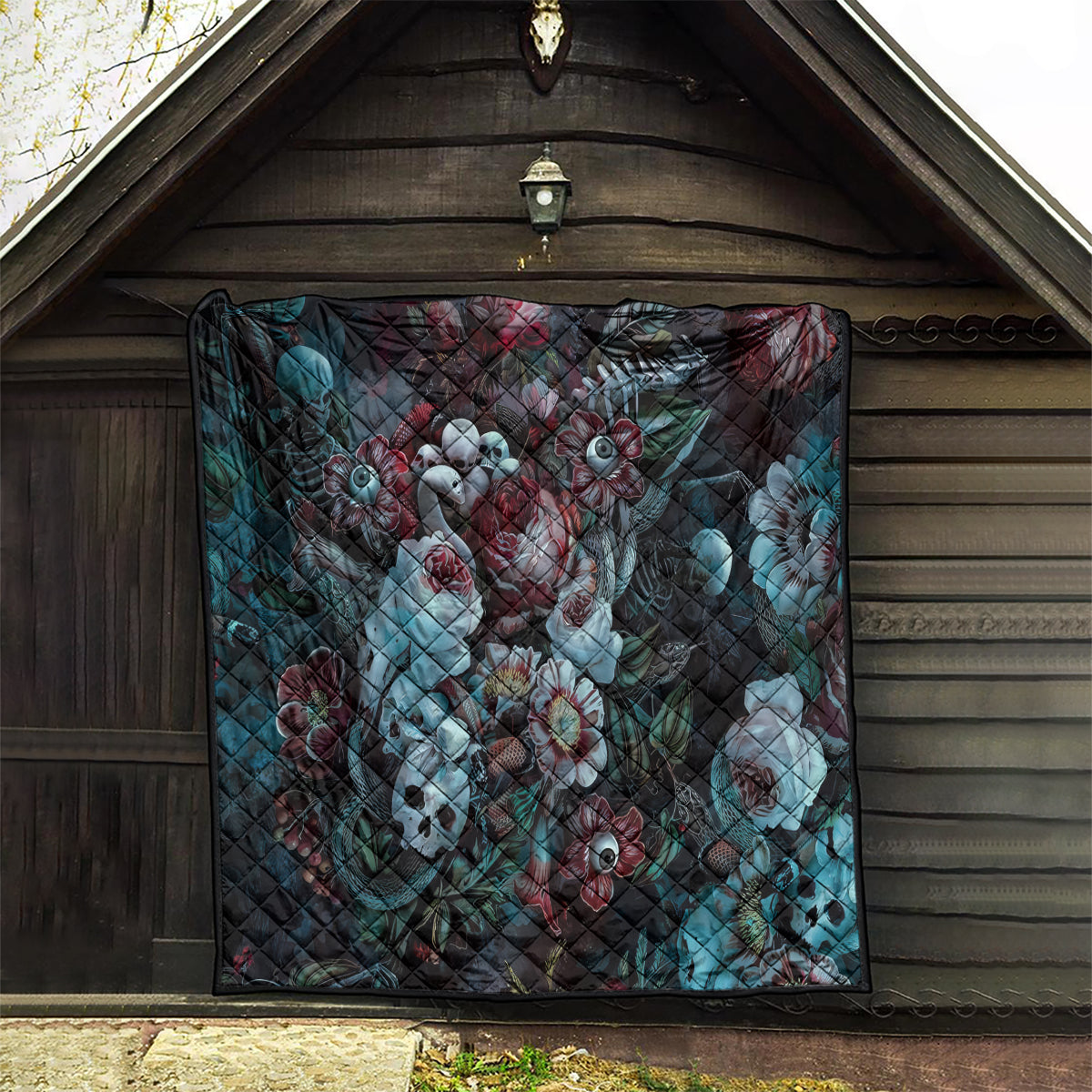 Eyes of Darkness Quilt - Wonder Print Shop