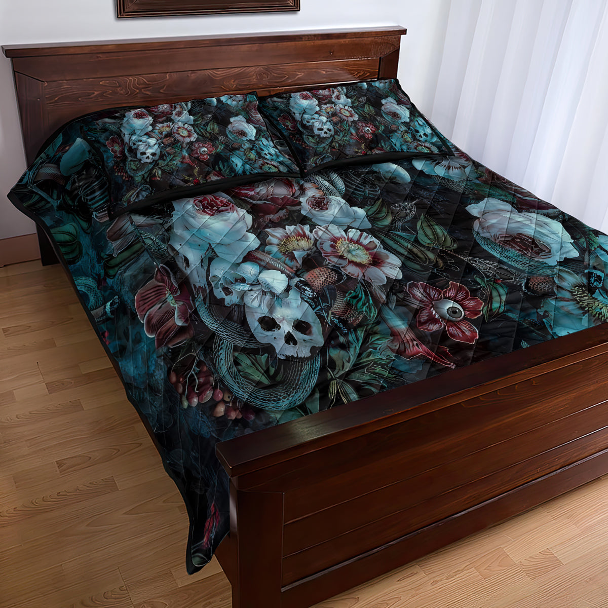 Eyes of Darkness Quilt Bed Set - Wonder Print Shop