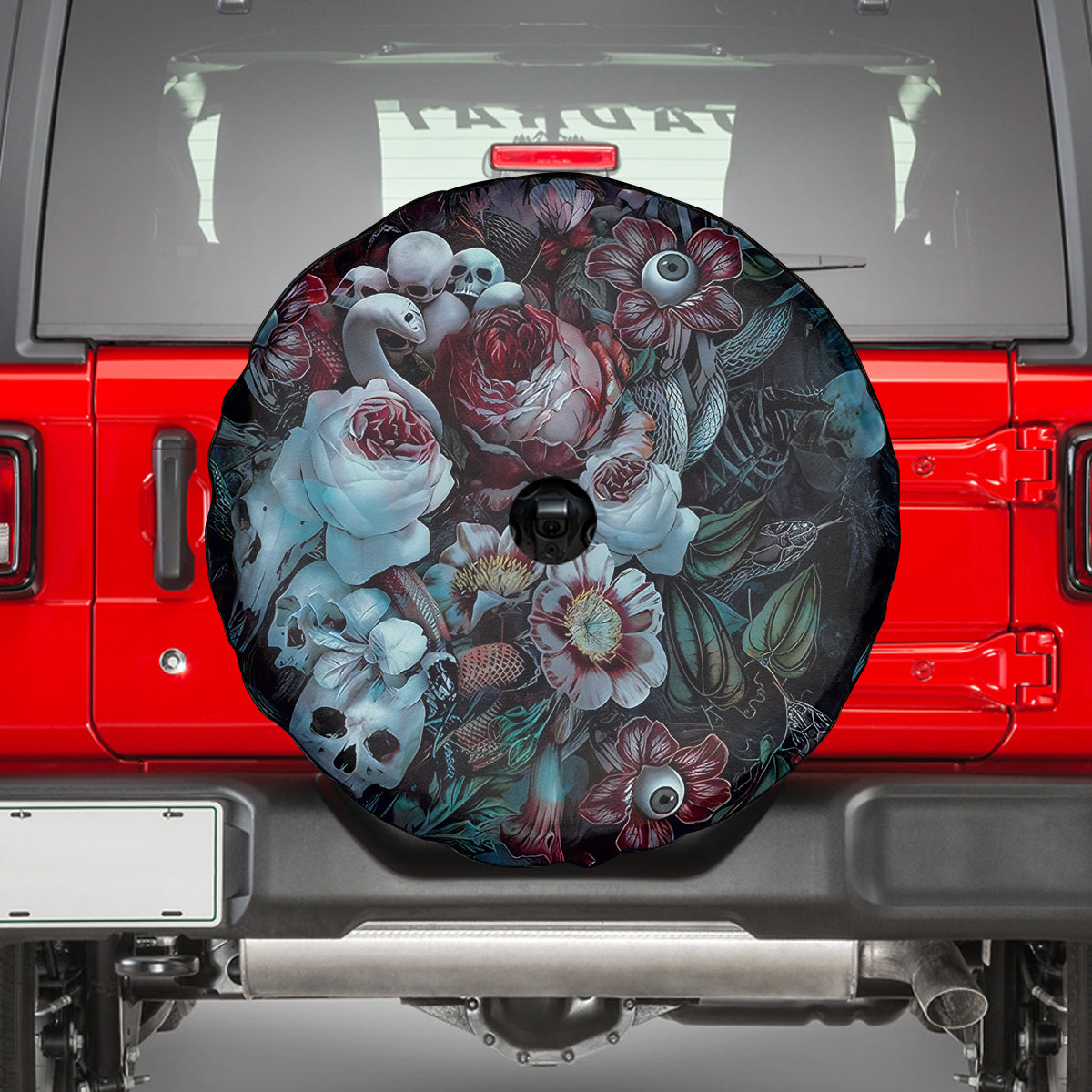 Eyes of Darkness Spare Tire Cover - Wonder Print Shop
