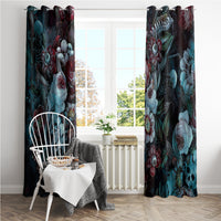 Eyes of Darkness Window Curtain - Wonder Print Shop