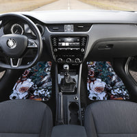 Skulls White Nightmare Car Mats - Wonder Print Shop