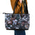 Skulls White Nightmare Leather Tote Bag - Wonder Print Shop