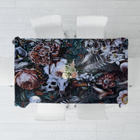Skulls White Nightmare Tablecloth - Wonder Print Shop