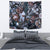Skulls White Nightmare Tapestry - Wonder Print Shop