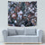 Skulls White Nightmare Tapestry - Wonder Print Shop