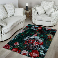 Green Poison Area Rug - Wonder Print Shop