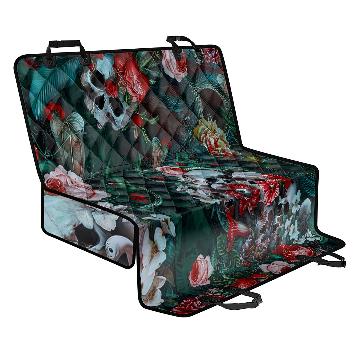 Green Poison Back Car Seat Cover - Wonder Print Shop