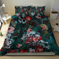 Green Poison Bedding Set - Wonder Print Shop