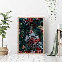 Green Poison Canvas Wall Art - Wonder Print Shop