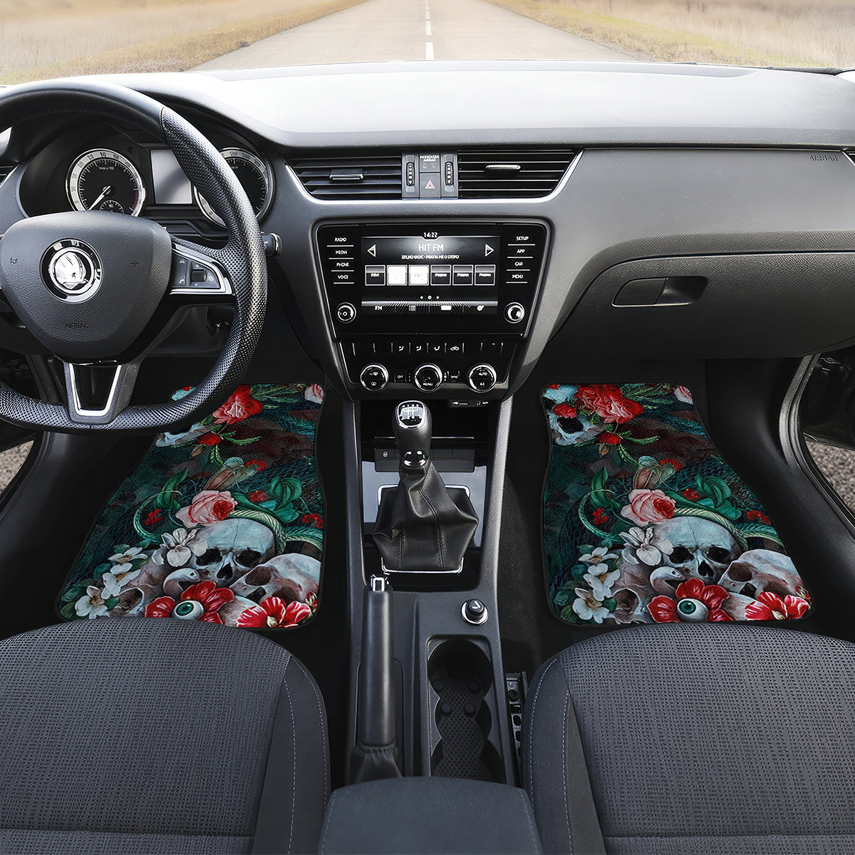 Green Poison Car Mats - Wonder Print Shop