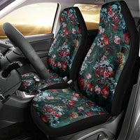 Green Poison Car Seat Cover - Wonder Print Shop
