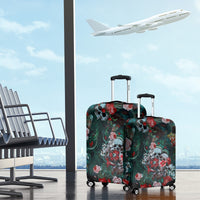 Green Poison Luggage Cover - Wonder Print Shop