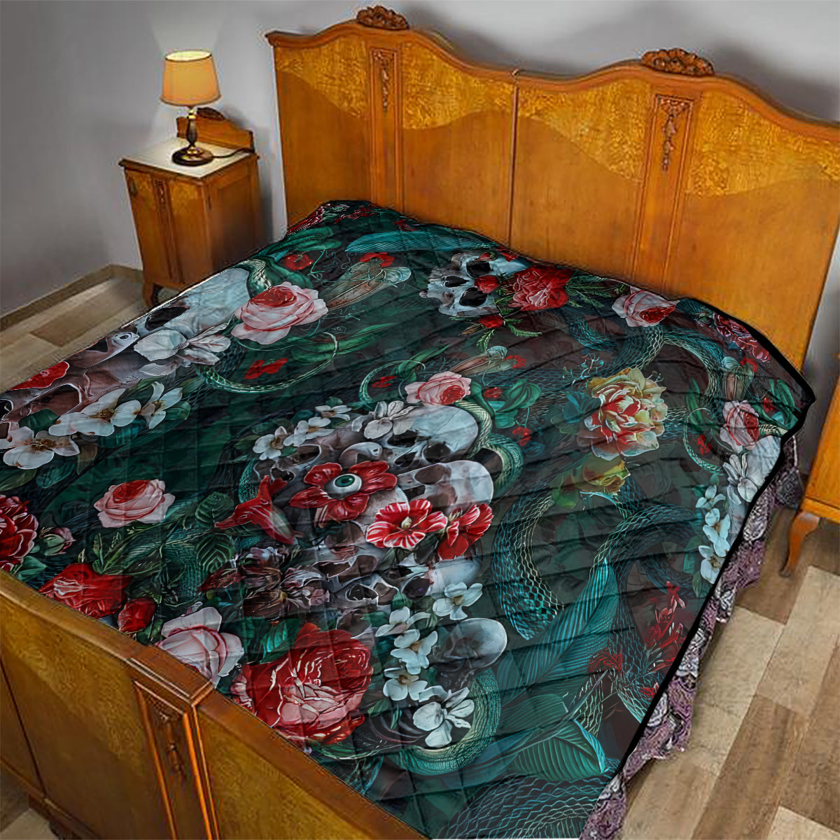 Green Poison Quilt - Wonder Print Shop