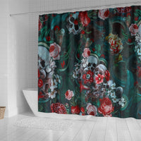 green-poison-shower-curtain